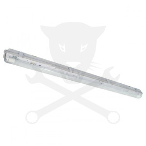 Lámpatest, fénycsöves LED 1x24 W - 1920 lm / 6400K - 1570mm ELMARK (124LEDCW)