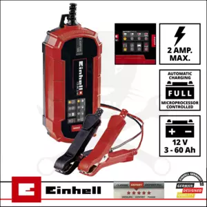 Akkumulátor töltő 12V -  2A - Einhell (CE-BC 2 M)