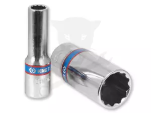 Dugókulcs - crowafej 3/8" 12 lap hosszú 18 mm KingTony