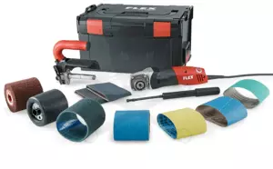 Palástcsiszoló gép 1400 W Szett -TRINOXFLEX- (BSE 14-3 100 Set 230-CEE)