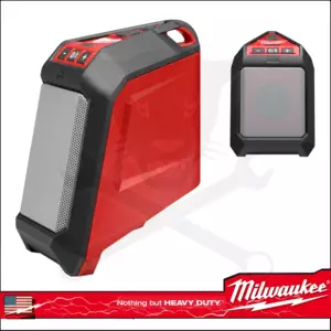 Hangszóró, akkus M12 4.0Ah 105.5x153 mm BLUETOOTH, IP65 - Milwau (M12 JSSP-0)