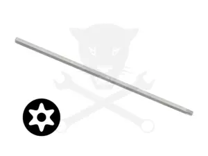 Bit torx 5/16" T50*200 mm hatágú lyukas