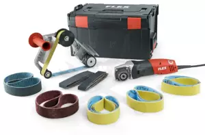 Palástcsiszoló gép 1400 W Szett -TRINOXFLEX- (BSE 14-3 INOX Set 230-CEE)