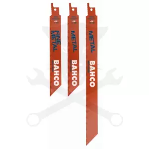 Orrfűrészlap, fémlemez készlet 205-130mm 5 db-os - Bahco