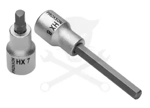 Rátűzőkulcs - crowa+bit 3/8" imbusz 10 mm (23.581)