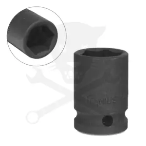Légkulcsfej 1/2" 6 l.n. 19-es Genius