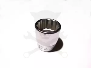 Dugókulcs - crowafej 1/2" 12 szög normál 30 mm Genius