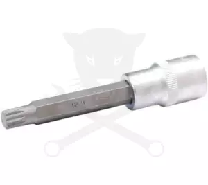 Rátűzőkulcs - crowa+bit 1/2" XZN - Spline M14 x 140 mm