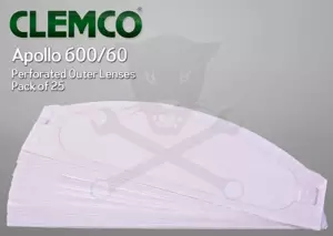 Homokfúvó géphez védősisak Apollo 600 tartozék 25 db-os kopófólia Clemco