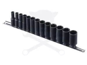 Légkulcsfej készlet 3/8" 13 db-os 5/16"-7/8" COLOS hosszított 6 lapú