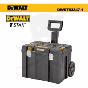 Szerszámos láda, guruló - TSTAK - IP54 vízálló - DeWalt