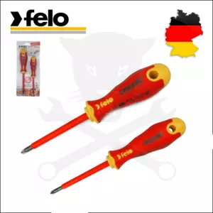 Csavarhúzó Ergonic VDE 1000V szigetelt spec.+-/ Z1x80-Z2x100 mm 2 r.Fe