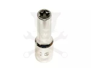 Dugókulcs - crowafej 3/8" belső hosszú torx E10 Genius
