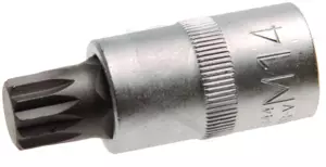 Rátűzőkulcs - crowa+bit 1/2" XZN - Spline M14 x 55 mm BGS