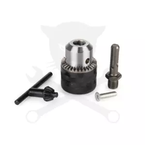 Fúrótokmány, fogaskoszorús 1.0-13 mm + kulcs, adapter - DeWalt