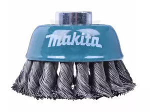 Drótkorong, fonott  75 mm M14 kúpos- Makita
