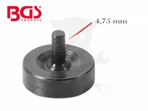 Fékcsőperemező adapter  4,75 mm