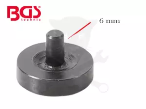 Fékcsőperemező adapter  6 mm