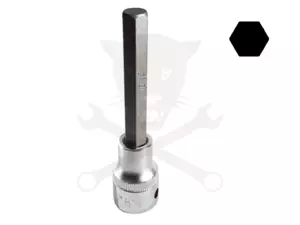 Rátűzőkulcs - crowa+bit 1/2" imbusz 10 mm, hosszú