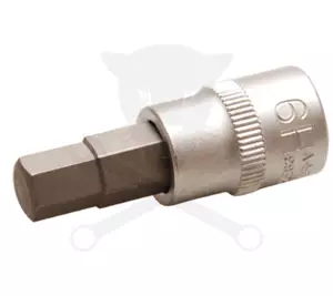 Rátűzőkulcs - crowa+bit 3/8" imbusz 09 mm