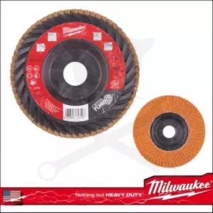 Csiszolótányér, lamellás kerámia CERA TURBO 125 mm P80 Milwaukee