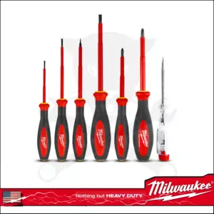 Csavarhúzó készlet 7 db-os szigetelt - VDE 1000V Milwaukee
