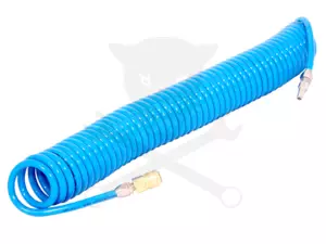 Levegőcső spirál 12 m kék - szerelt 12 mm x 8 mm