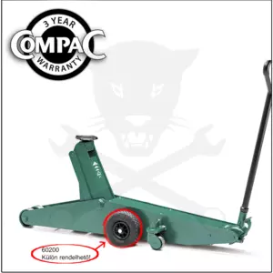 Emelő padló 8T krokodil - magasemelésű: 180 - 960 mm - Compac