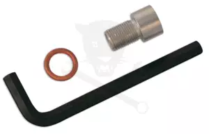 Üveggyertya - Colortune - adapter készlet - 14 mm - hosszú külső menet