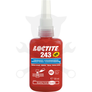 Loctite csavarrögzítő 243 - kék -  50 ml