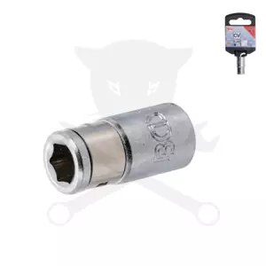 Bit tartó adapter 1/4"- 1/4"-os bithez BGS