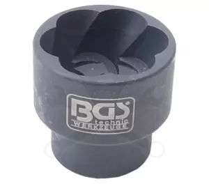 Kerékőr leszedő dugófej 1/2" rövid 22 mm-es BGS