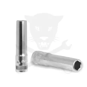 Dugókulcs - crowafej 1/4" 6 lap hosszú 6 mm Genius