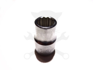 Dugókulcs - crowafej 1/2" 12 szög normál 13 mm Genius