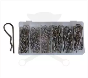 Rugós biztosító szeg készlet 150 db