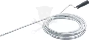 Csőtisztító spirál  5 méter x 10 mm - Fej átmérő: 20 mm - Kraftmann