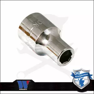 Lok-Typ Dugókulcs - crowafej 1/2" 12 mm 6 lap normál - Welzh