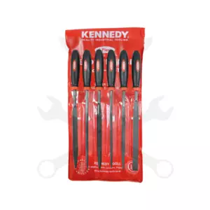 Tűreszelő készlet Kennedy 6 db-os 160mm (KEN-031-6980K)