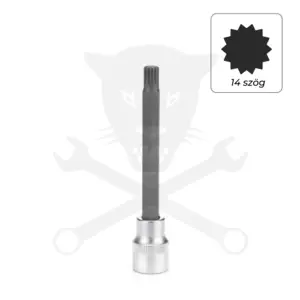 Kuplungszerelő speciális 14 szögű XZN Bit - FORD SAC kuplunghoz - 3/8"