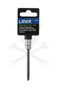 Rátűzőkulcs - crowa+bit 1/4" Imbusz gömbvégű 4 mm hosszú -AT18 -