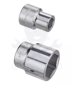 Dugókulcs - crowafej 3/4" 6 lap normál 17 mm Genius