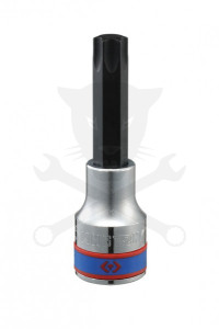 Rátűzőkulcs - crowa+bit 1/2" torx T45 - King Tony