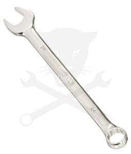Csillag-villáskulcs  6-os 130 mm - tükör polírozott - Genius (748206 )
