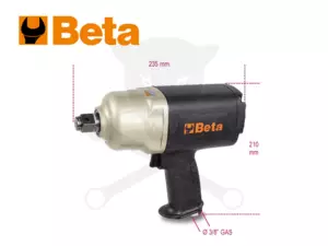 Légkulcs 3/4" 1800 Nm - Beta