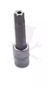 Rátűzőkulcs - crowa+bit 1/2" Torx furatos T80