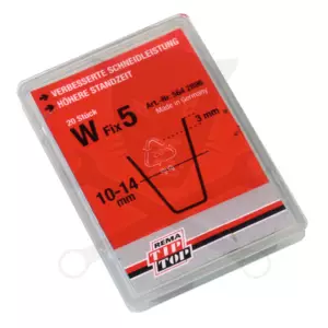 Gumi profilvágóhoz vágókés - szögletes profil - W Fix5. 10-14 mm -20 db