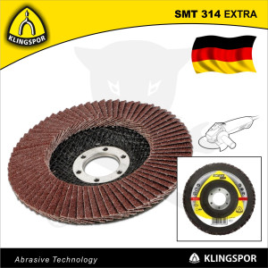 Csiszolótányér, lamellás 125 mm  P40 - acél és színesfém - KLN (KLN-322815)