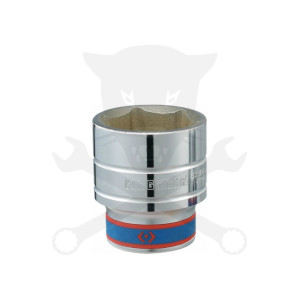 Dugókulcs - crowafej 1/2" 6 lap normál 34 mm King Tony