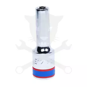 Dugókulcs - crowafej 1/2" belső torx hosszított E12 KingTony