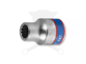 Dugókulcs - crowafej 3/8" 12 lap normál 08 mm